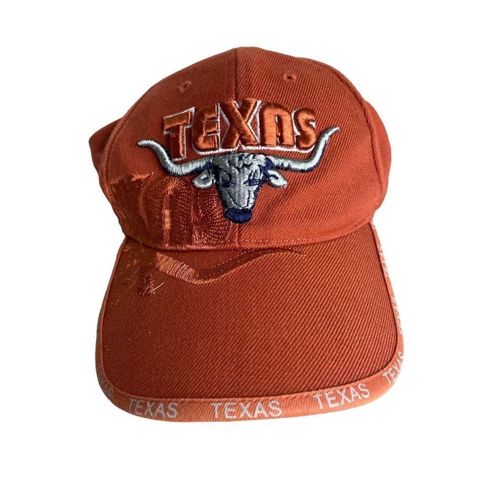 University of Texas UT Longhorns Pop Embroidered Adjustable Baseball Cap